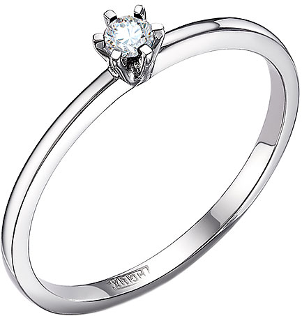 Платиновое помолвочное кольцо Империал K0602/Pt-1-420 с бриллиантом