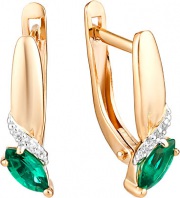 Серьги Ювелирные Традиции S132-4574GTI