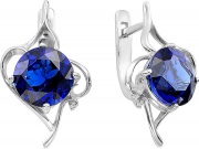 Серьги Ювелирные Традиции S630-2047SS