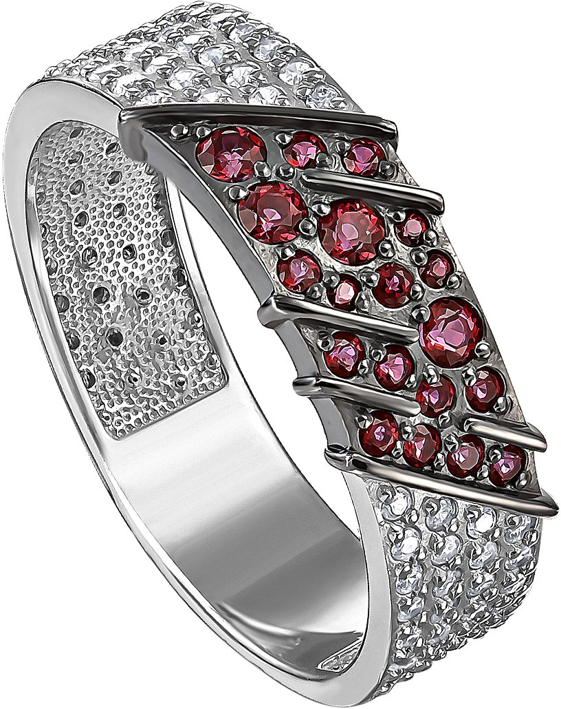 Серебряное кольцо Kabarovsky 11-193-30389 с фианитами Swarovski