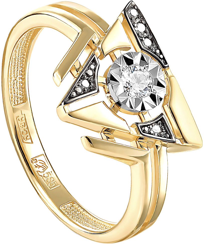 Золотое кольцо Kabarovsky 11-21042-1000 с бриллиантами