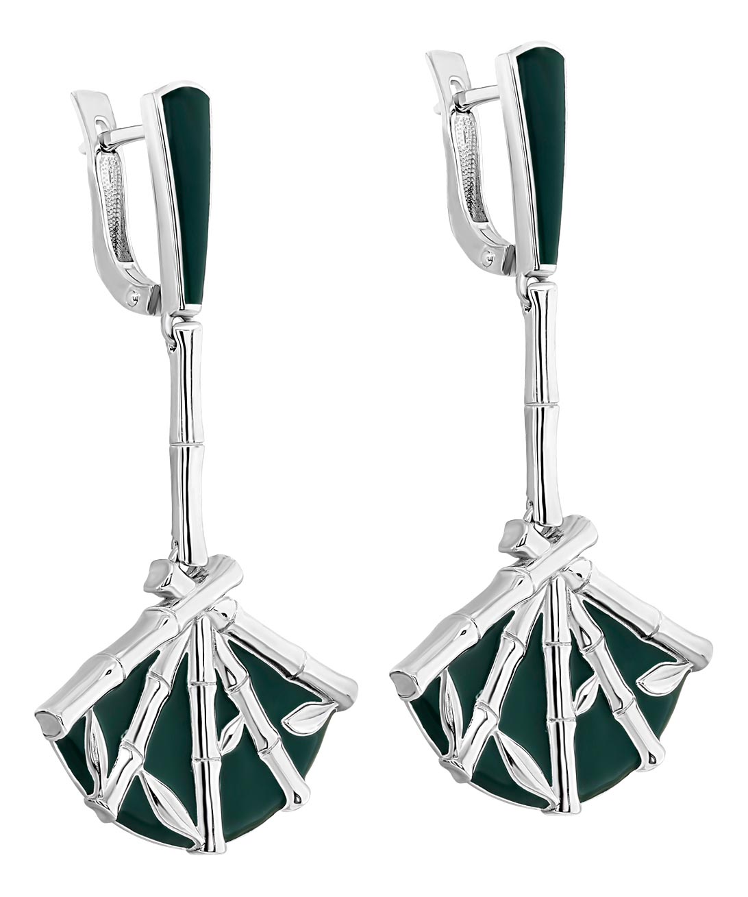 Серебряные серьги с подвесками Kabarovsky 12-484-0013