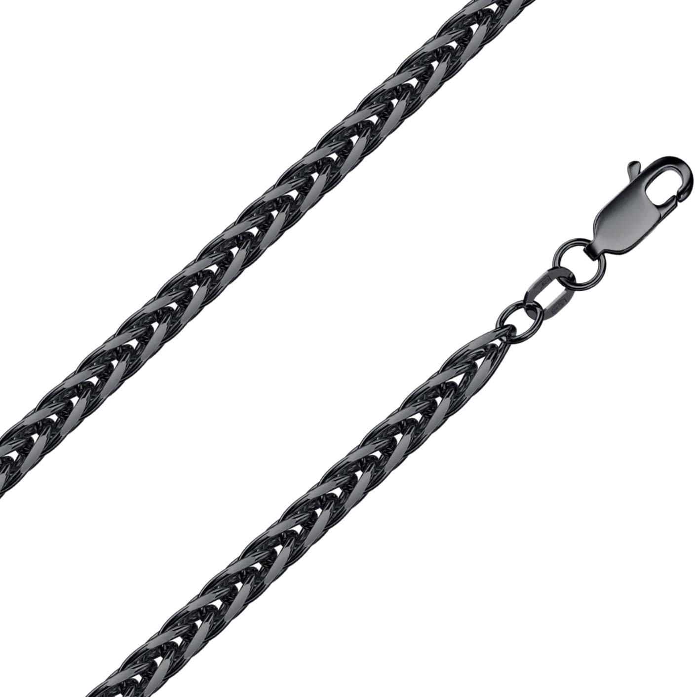 Мужской серебряный браслет Krastsvetmet NB-22-399JU-6-0-80