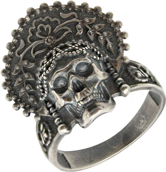 Серебряный перстень KU&KU 142971A-7