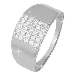 Серебряное кольцо Delta jewelry S111307 с фианитами