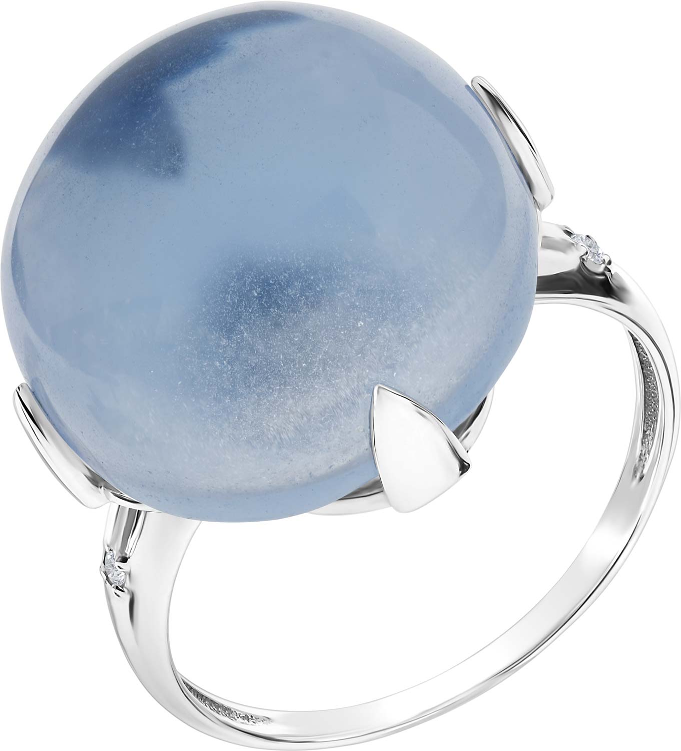 Кольцо из белого золота La Nordica 29-12-1U00-07266 с кварцем, бриллиантом