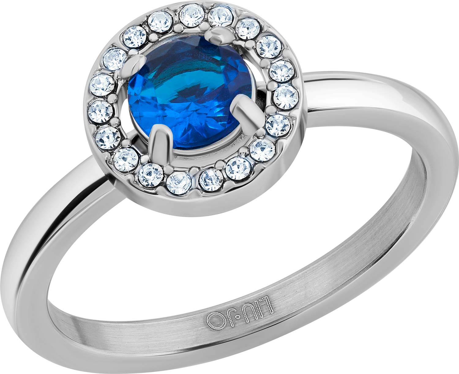 Стальное кольцо LIU JO LJ2264 с фианитами