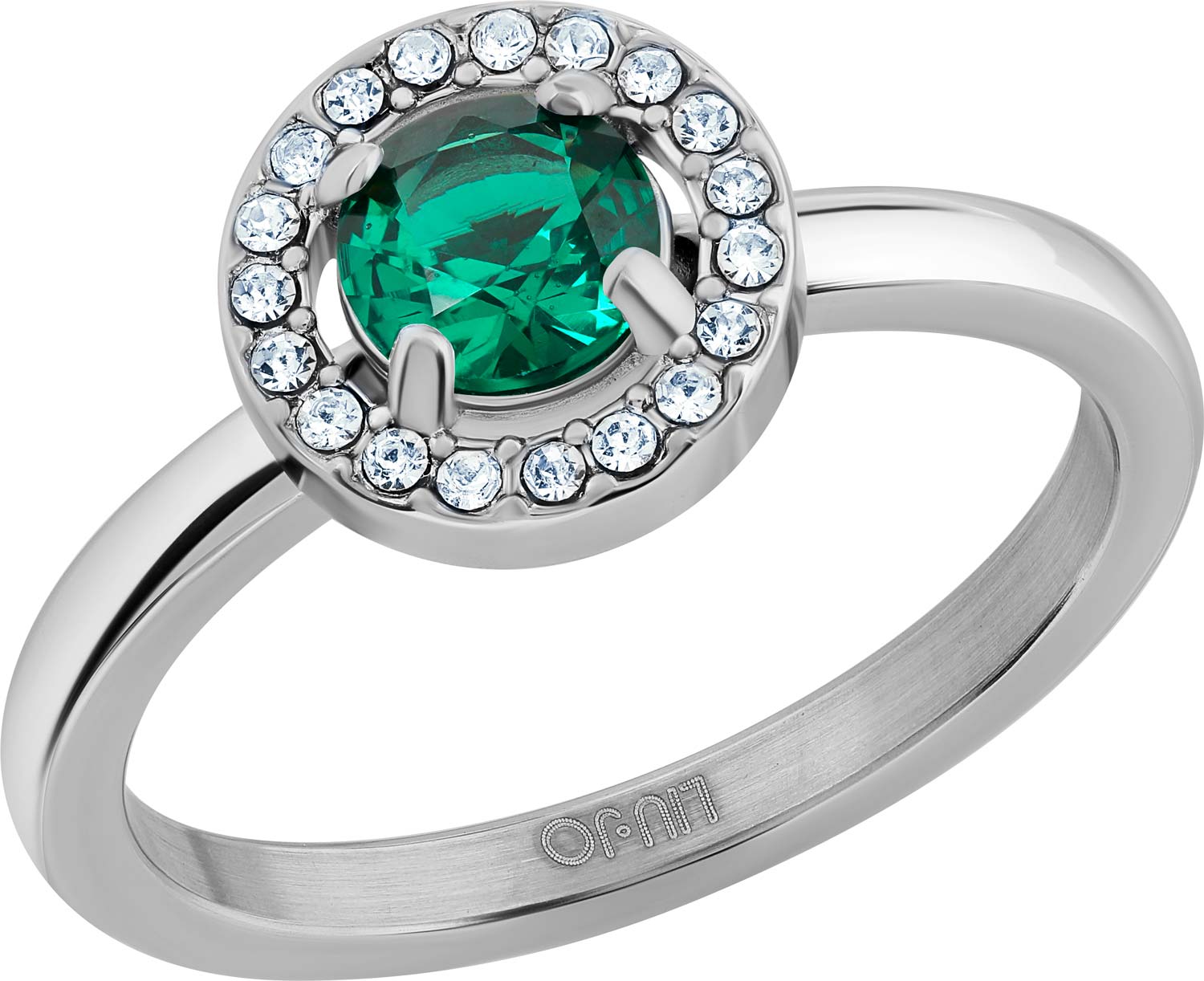 Стальное кольцо LIU JO LJ2272 с фианитами