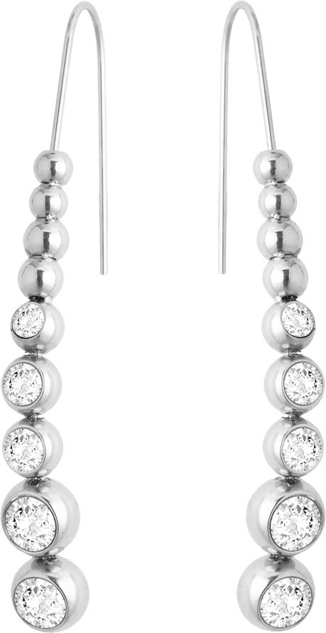 Стальные серьги LIU JO LJ2827 с фианитами