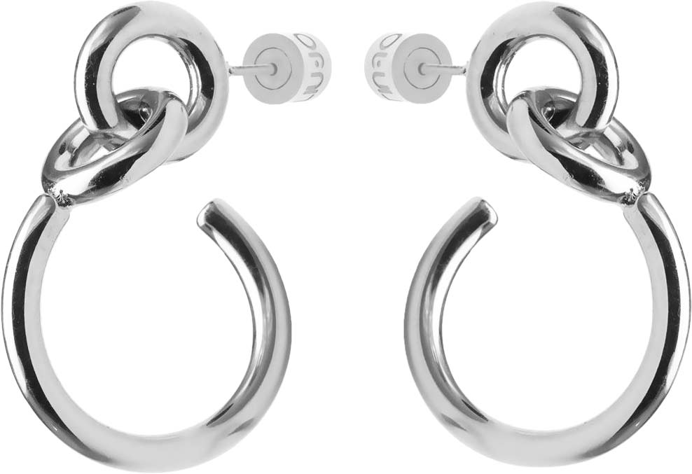 Стальные серьги полукольца LIU JO LJ2921