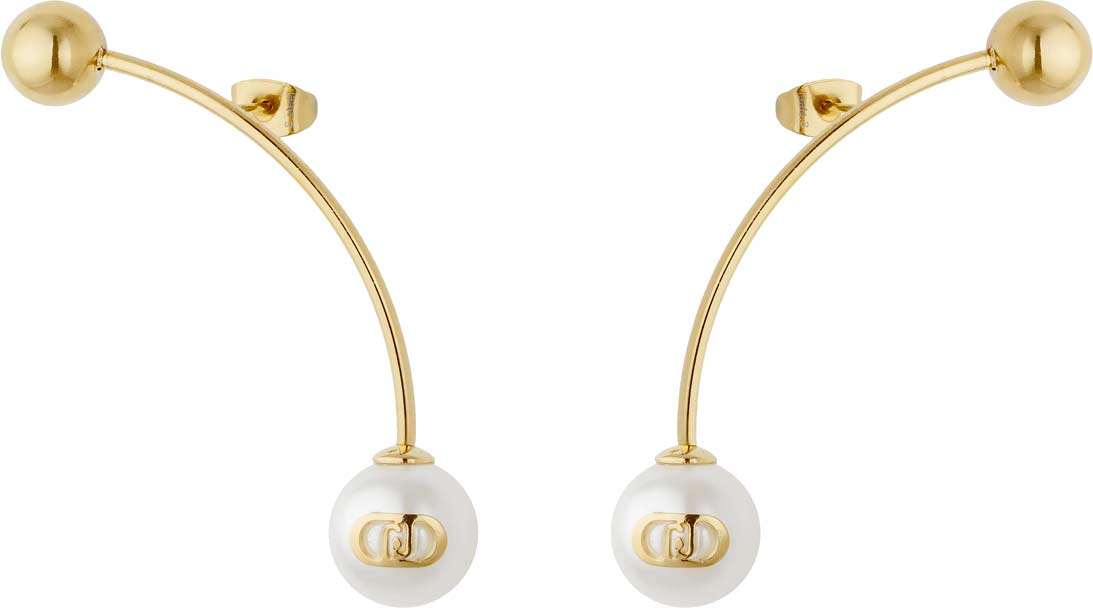 Стальные серьги LIU JO LJ3017 c искусственным жемчугом