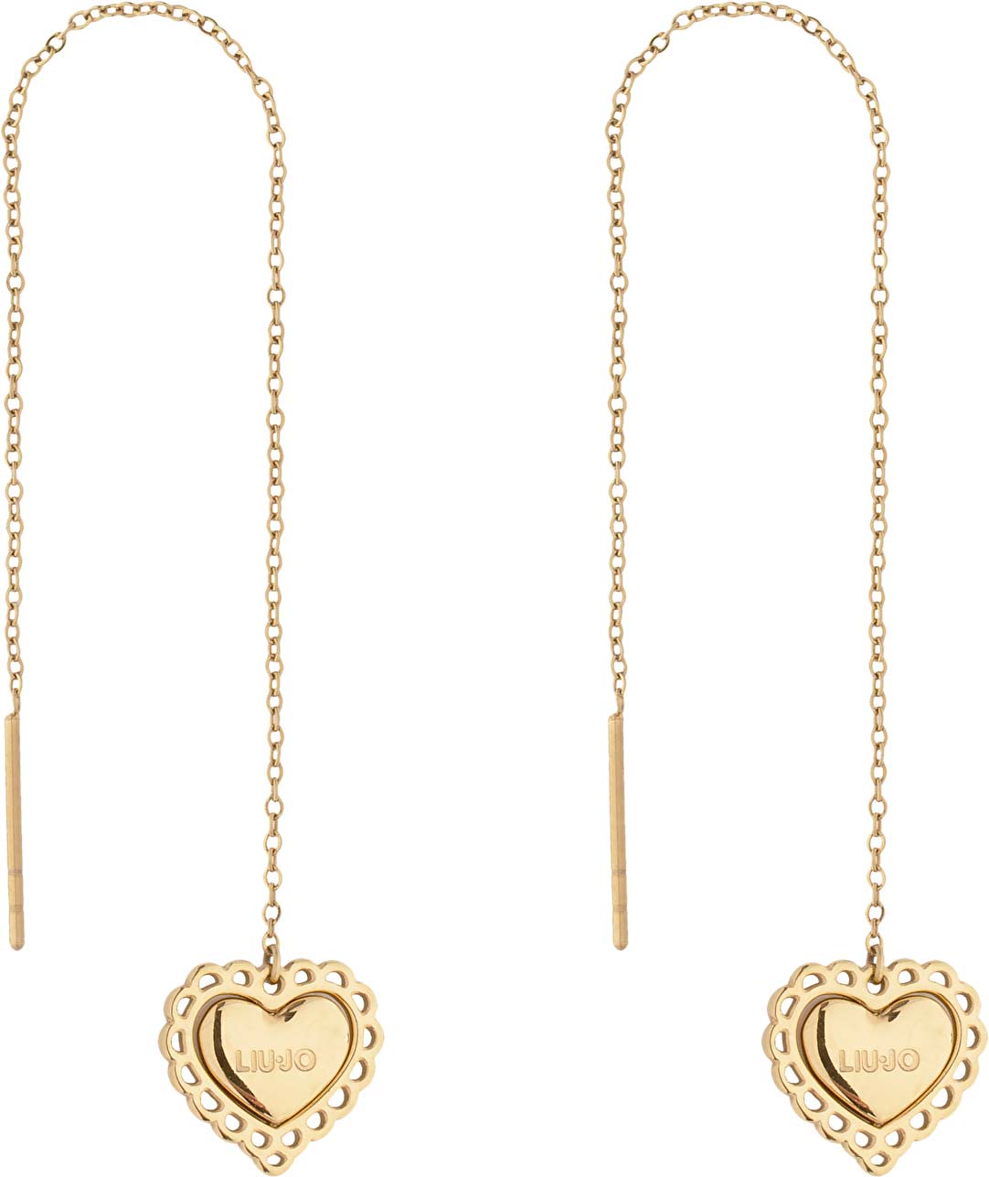 Стальные серьги продевки LIU JO LJ3203