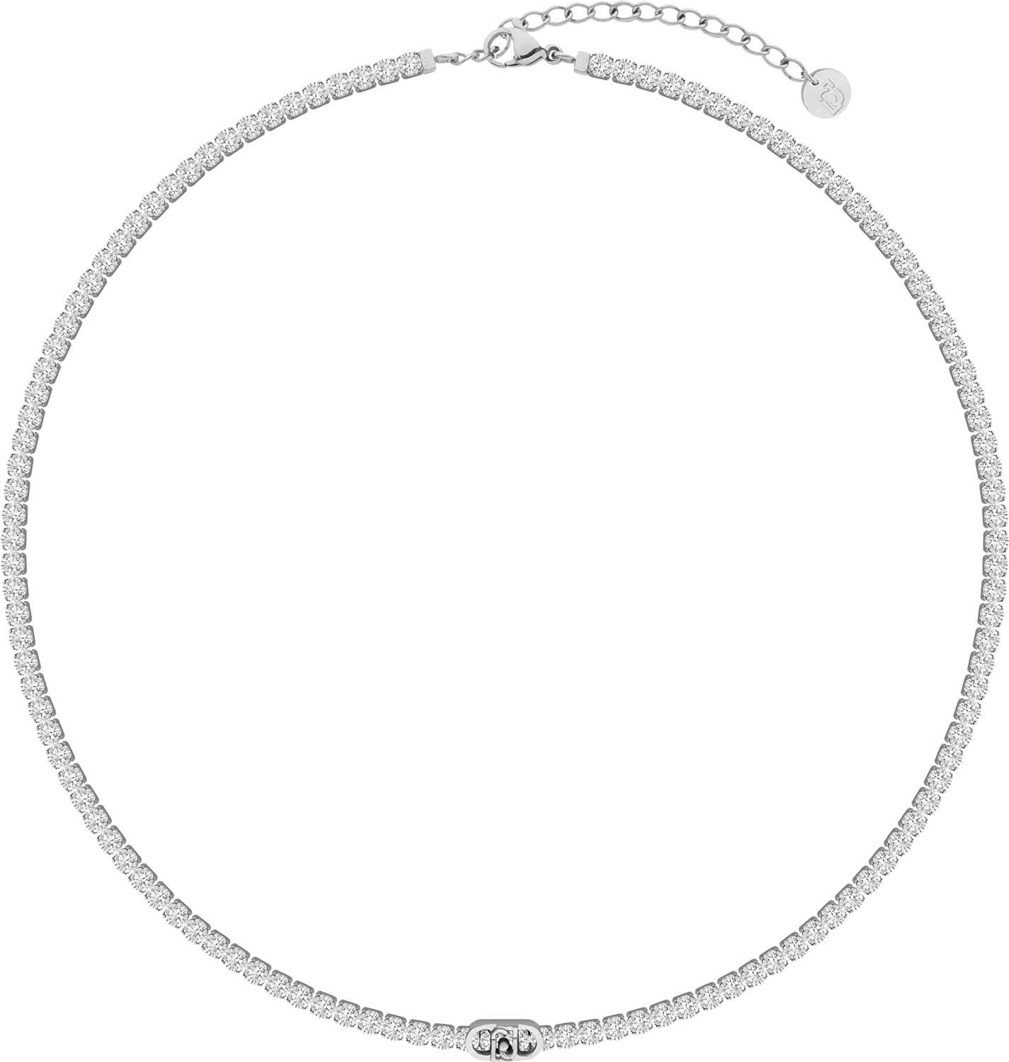 Стальное ожерелье LIU JO LJ3209 с фианитами