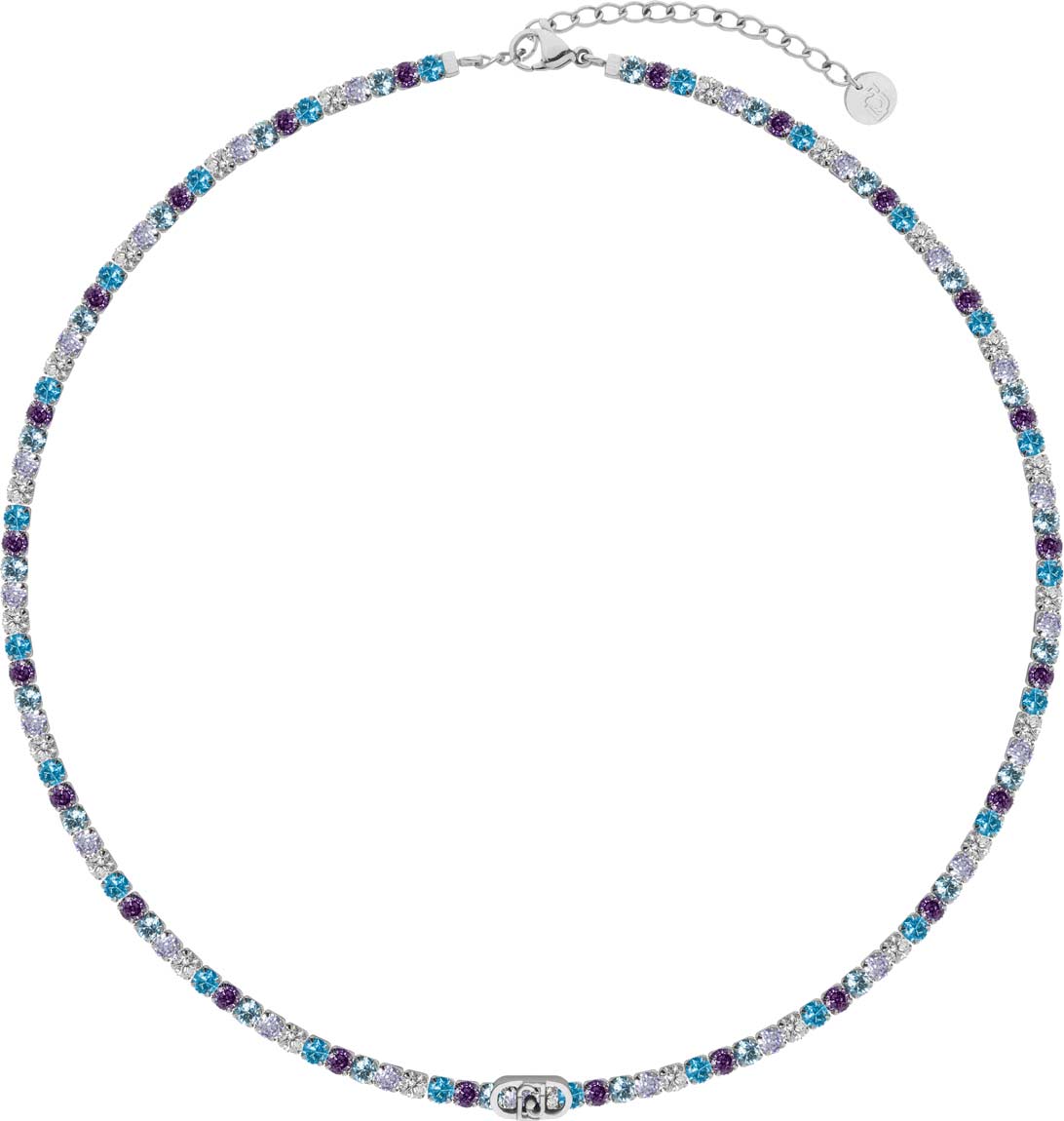 Стальное ожерелье LIU JO LJ3210 с фианитами