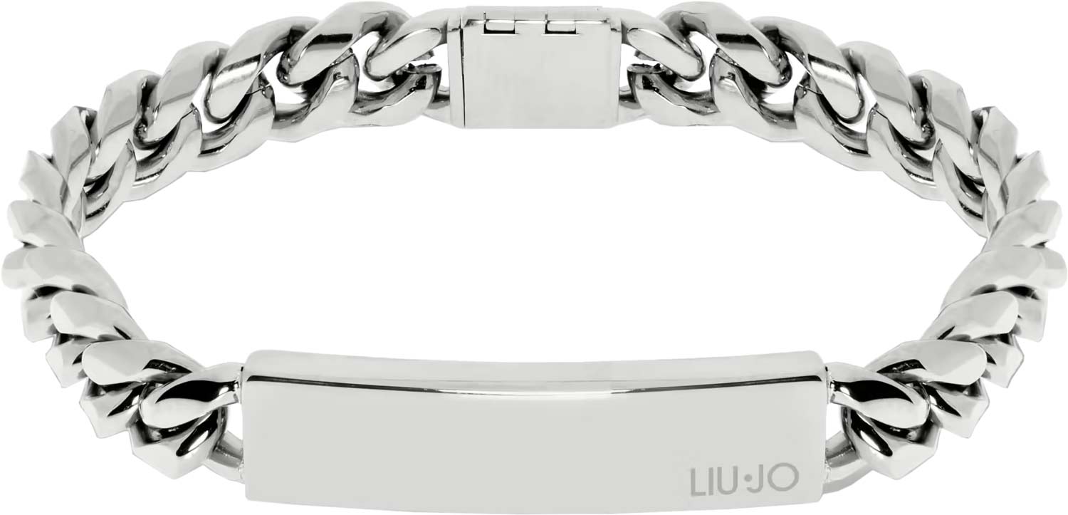 Мужской стальной браслет цепь LIU JO MLJ470