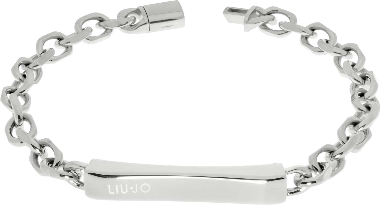Мужской стальной браслет цепь LIU JO MLJ479