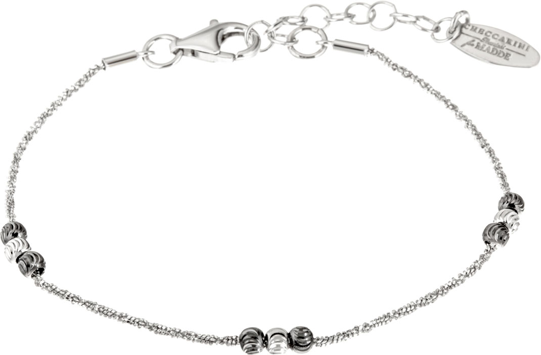 Серебряный браслет цепь Madde ICh001Bwb-0017