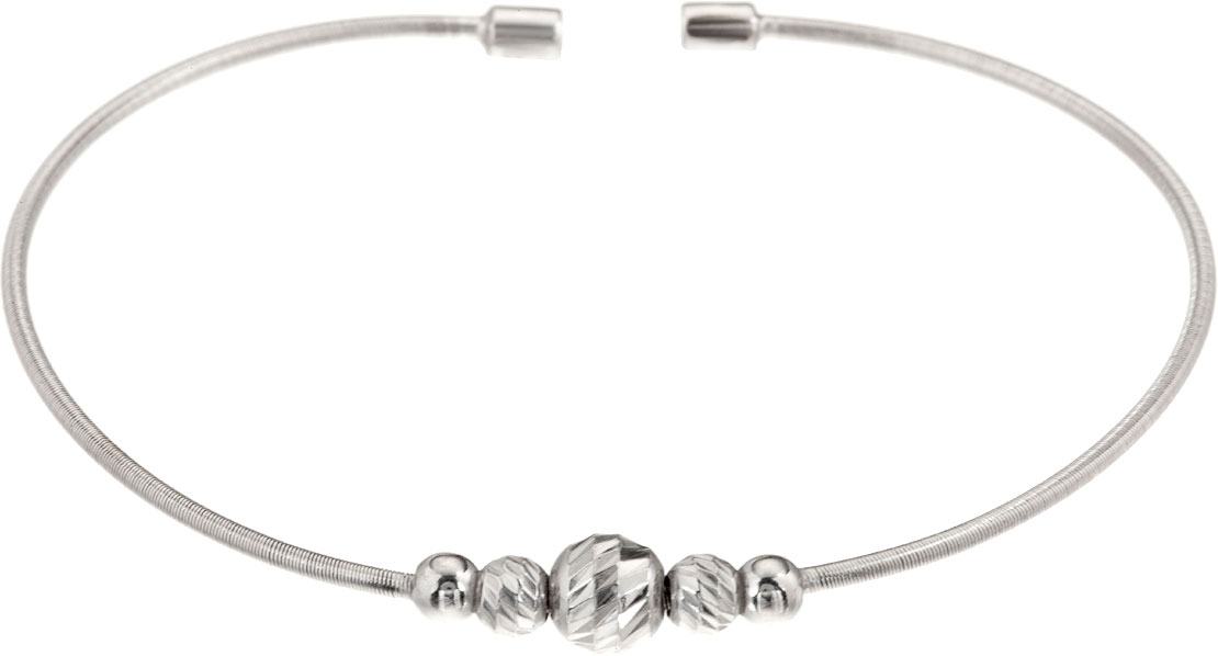 Серебряный открытый браслет Madde ICh909Bw-2676