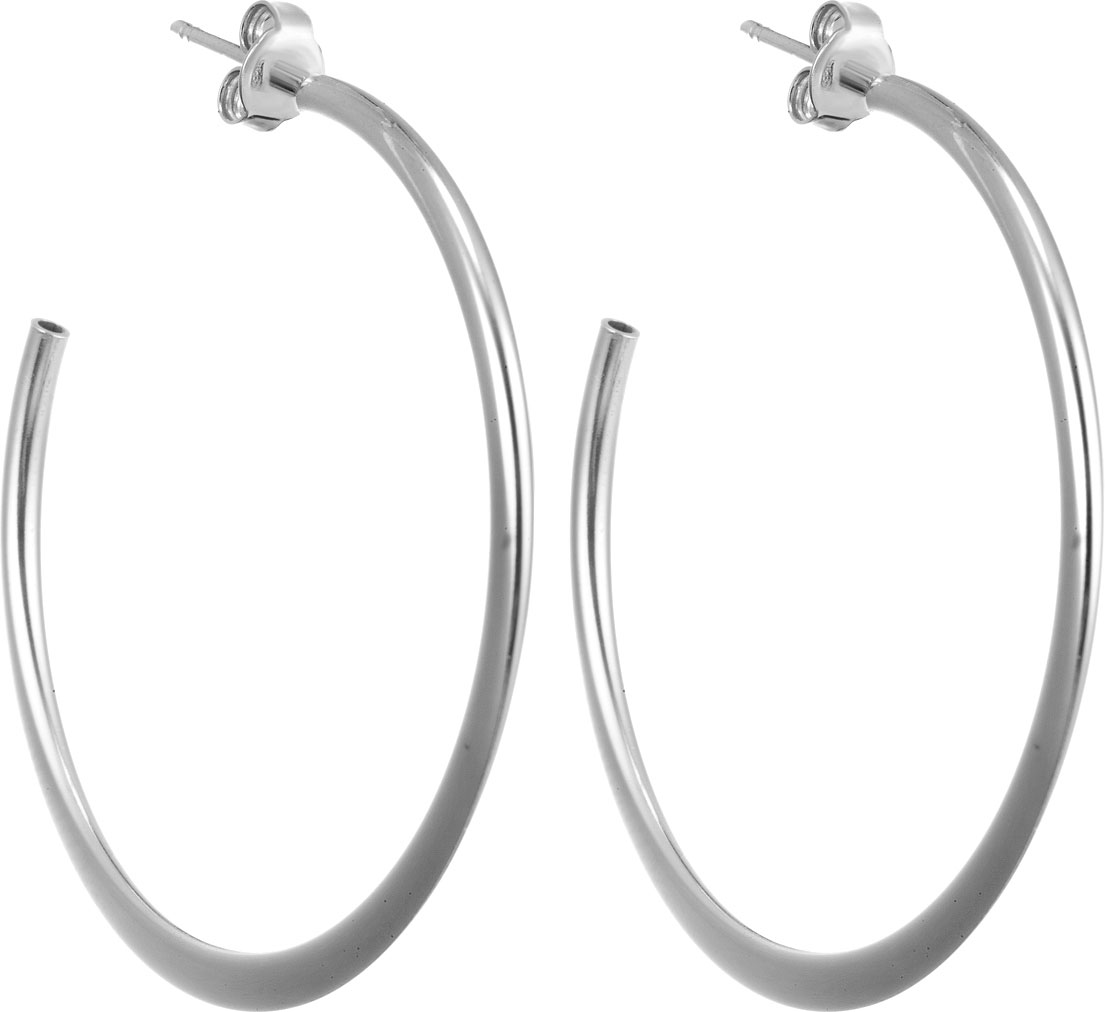 Серебряные серьги полукольца Madde ISt812Ew-2291-35