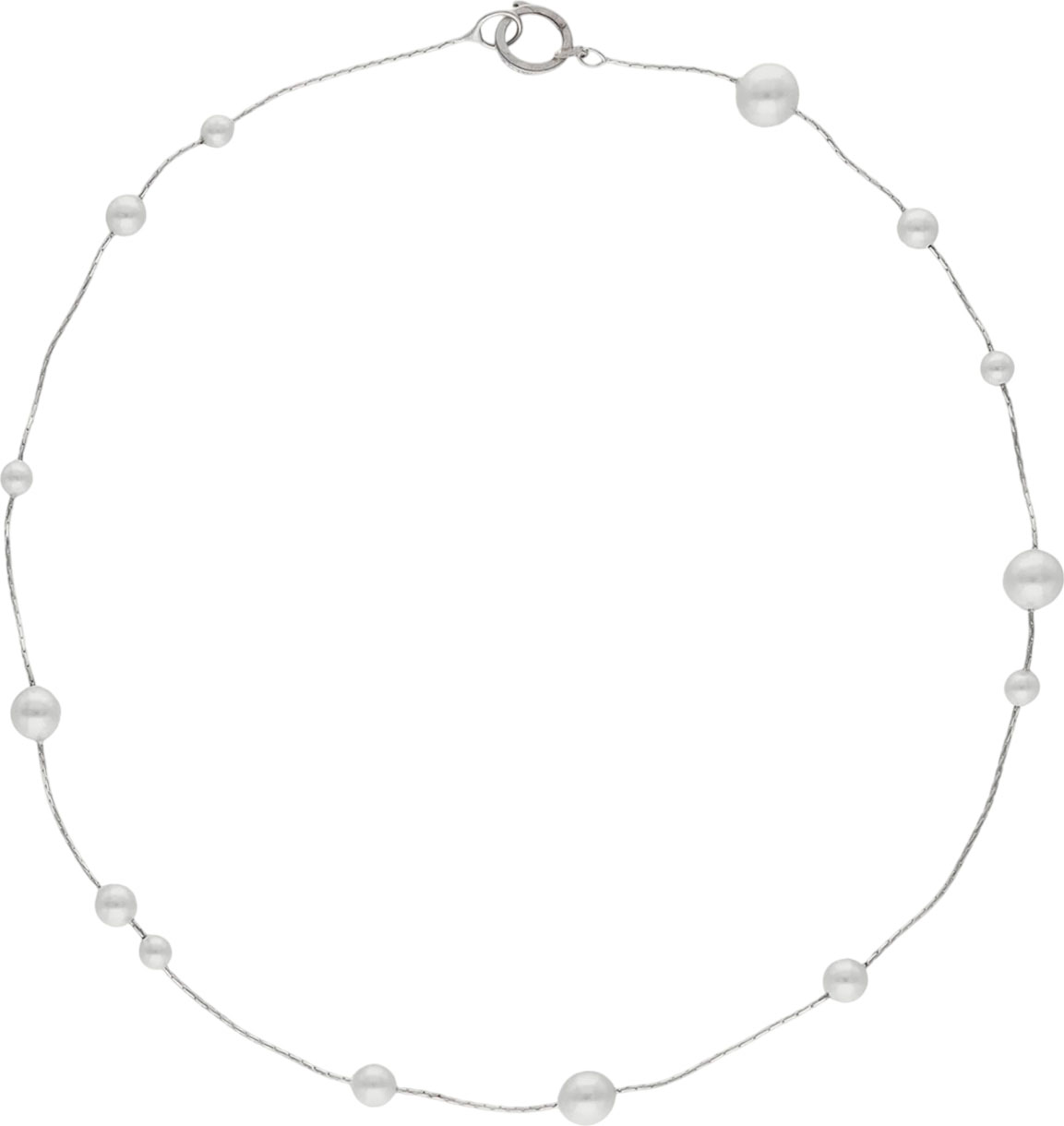 Серебряное ожерелье Majorica 17288.01.2.N40.530.1 с жемчугом