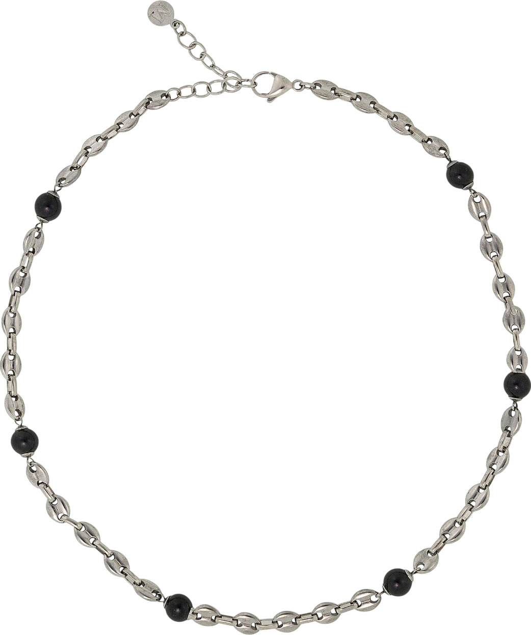 Стальное колье Majorica 17301.07.A.N49.000.1 c жемчугом