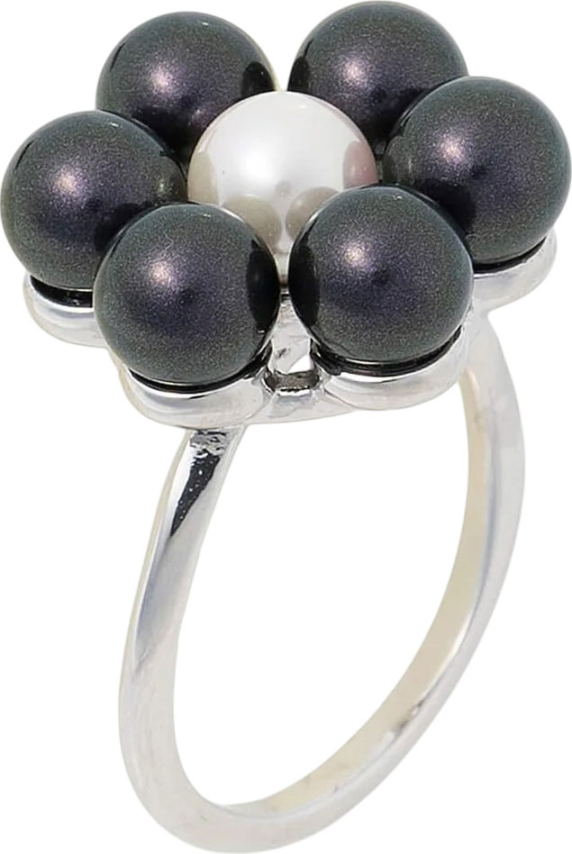 Серебряное кольцо Majorica 17618.99.2.R15.000.1 c жемчугом