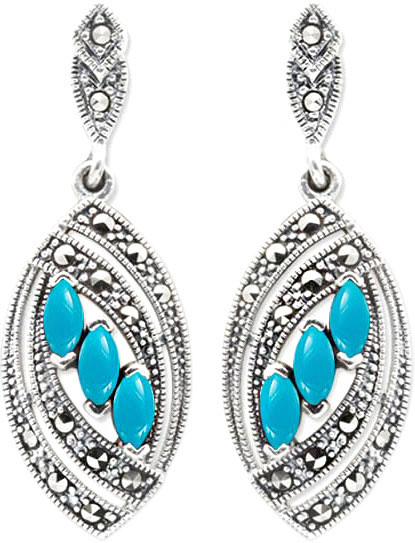 ���������� ������� ������ � ���������� �������� HE962-birjuza-mr � �������, ����������� Swarovski