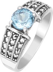 Кольцо Марказит HR1028-topaz-mr