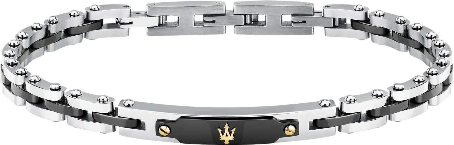 Мужской стальной браслет ролекс Maserati JM424AXU06