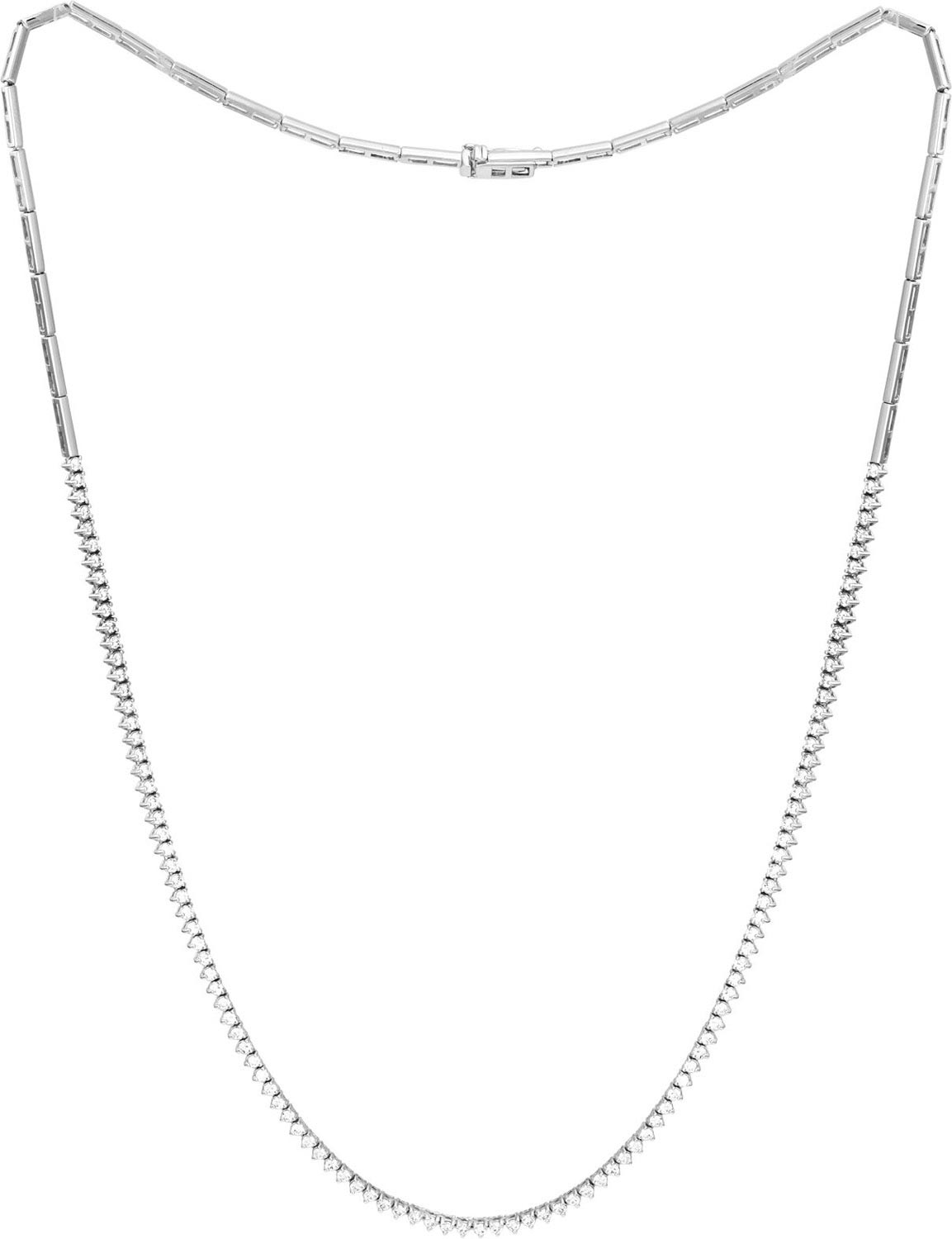 Колье из белого золота Maxim Demidov 5-03156 с бриллиантами