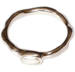 Серебряное кольцо Mineral Weather MWM118-S c жемчугом