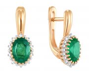 Серьги MIUZ Diamonds E01-D-34396-EM-r
