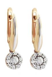 Серьги MIUZ Diamonds E01-D-L-PL-35561-r