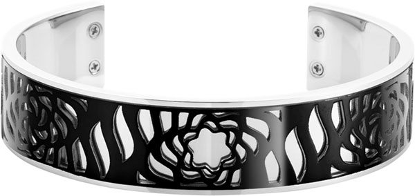 Стальной жесткий браслет Montblanc MB108613