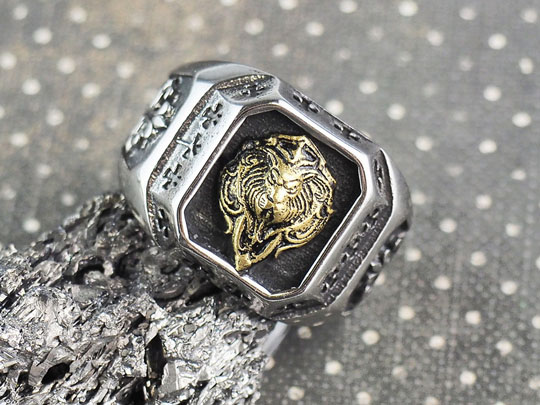 Мужская стальная печатка перстень Mr.Jones BR8-389 — купить в AllTime.ru —фото