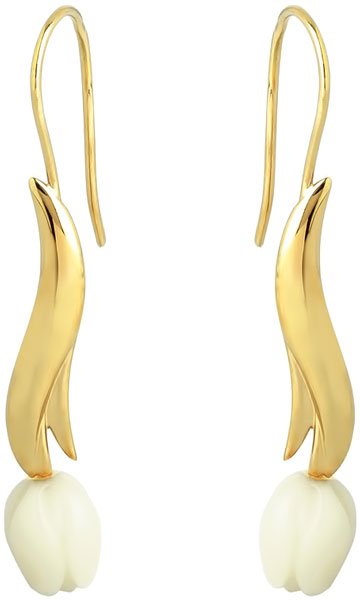 Стальные длинные серьги Nina Ricci NR-70174250127000