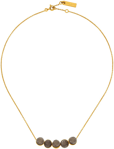 Стальной кулон Nina Ricci NR-70223580116043 c ювелирным стеклом