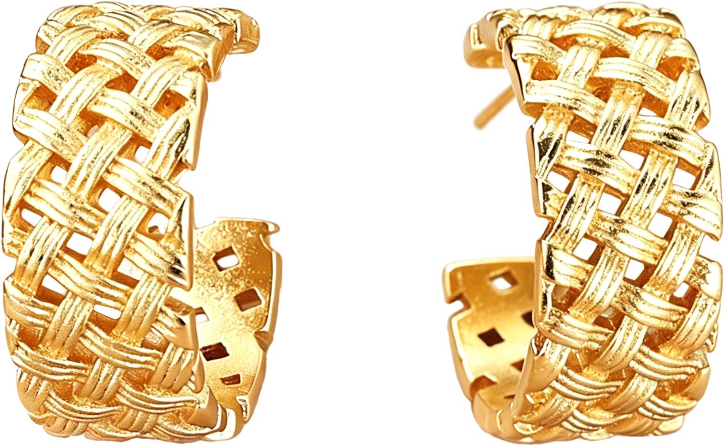 Серьги полукольца Nouvelle Mode 6MJ244
