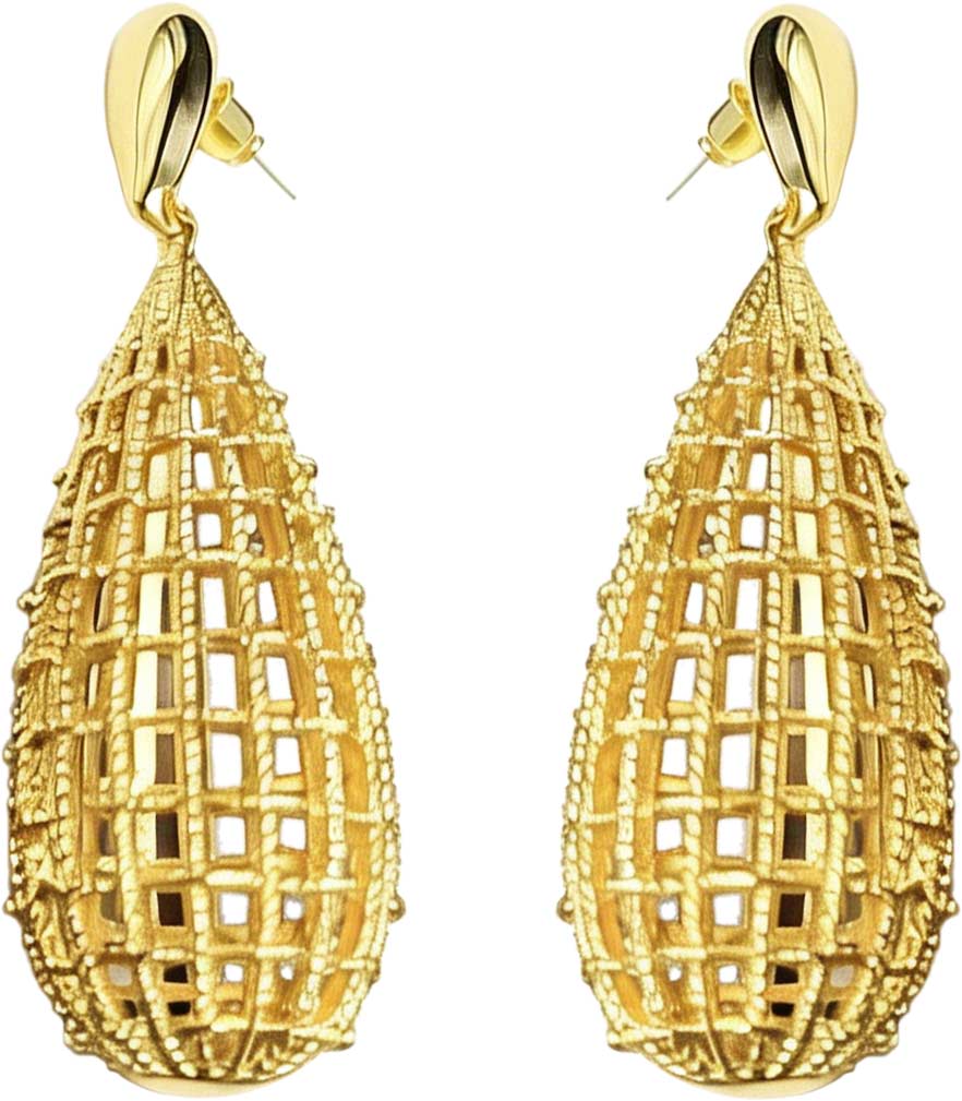 Серьги с подвесками Nouvelle Mode 6MJ259