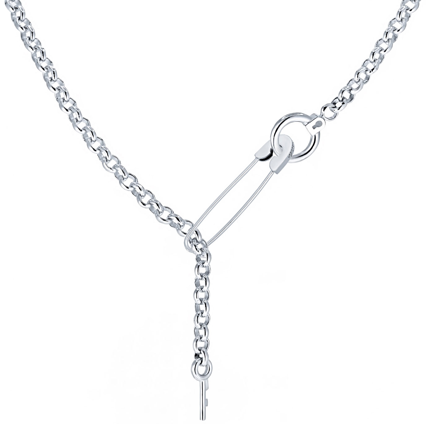 Серебряное колье Ocean inside NC026
