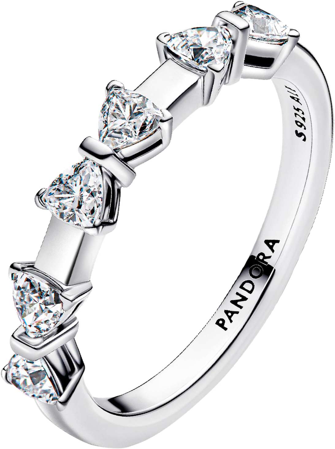 Серебряное кольцо ''Бантики'' PANDORA Timeless 194233C01 с фианитами