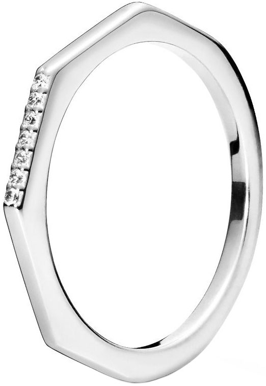 Серебряное кольцо PANDORA 198343CZ c цирконом