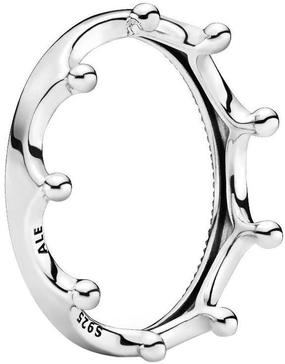 Серебряное кольцо корона PANDORA 198599C00