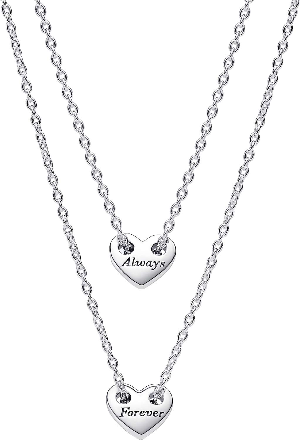 Серебряное колье ''Forever & Always'' PANDORA 393207C00