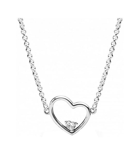 Серебряный кулон PANDORA 397797CZ c цирконом