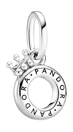 Серебряный кулон ''Корона О'' PANDORA 399043C00