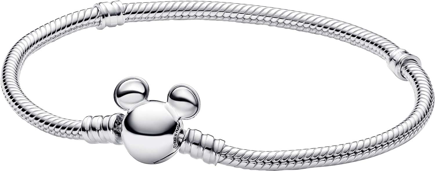 Серебряный браслет для шармов ''Микки Маус'' PANDORA 593061C00
