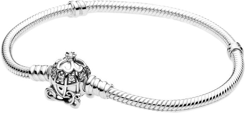 Серебряный браслет для шармов PANDORA Disney 599190C01 с фианитами