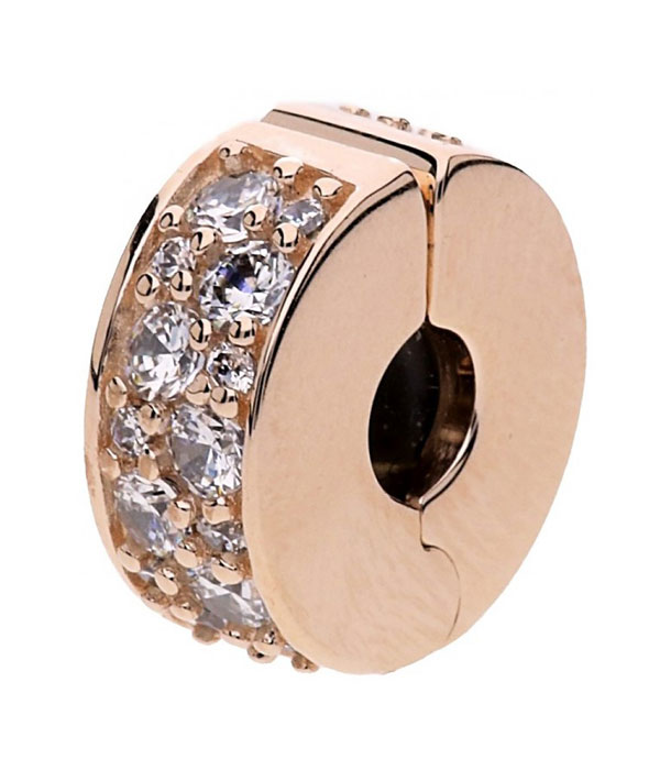 Шарм-разделитель PANDORA 781817CZ с кубическим цирконием