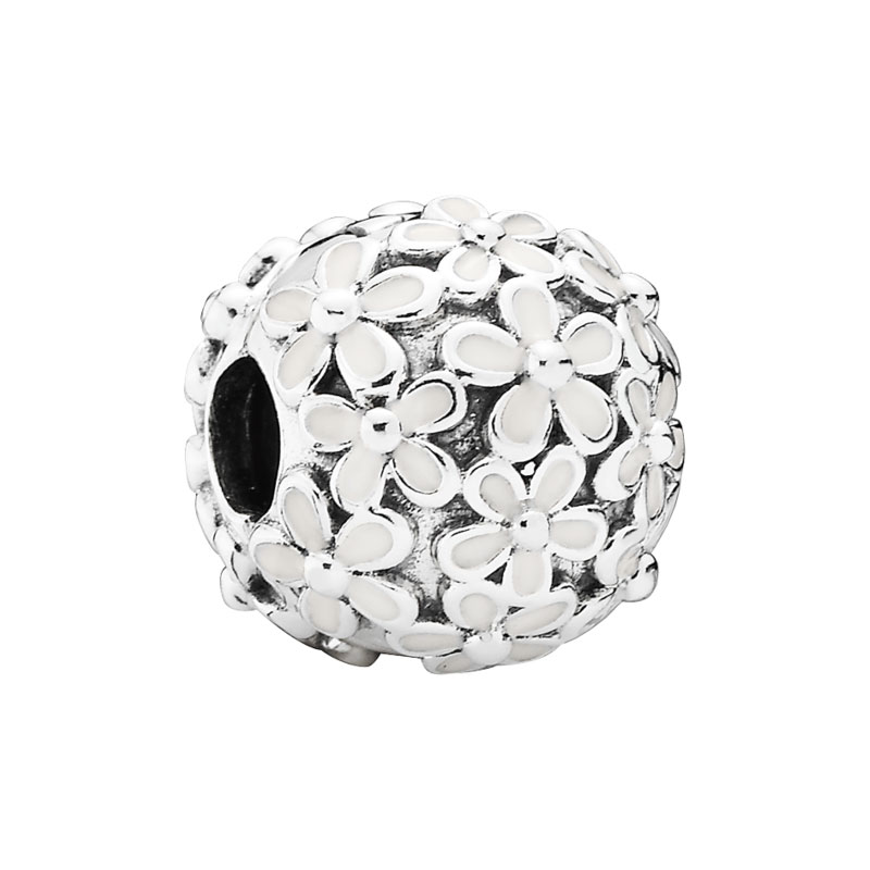 Серебряный шарм-разделитель PANDORA 791494EN12 с эмалью